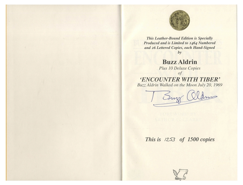 Buzz Aldrin Limited Edition ''Encounter With Tiber'' Signed Deluxe Edition